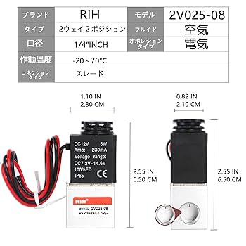 電磁弁　PCC9 AMV形 汎用電磁弁｜電磁弁｜鷺宮製作所